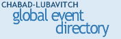 Chabad-Lubavitch Global Event Directory